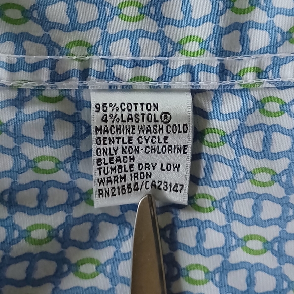 TALBOTS Button Down Shirt, size 16 - Picture 14 of 14